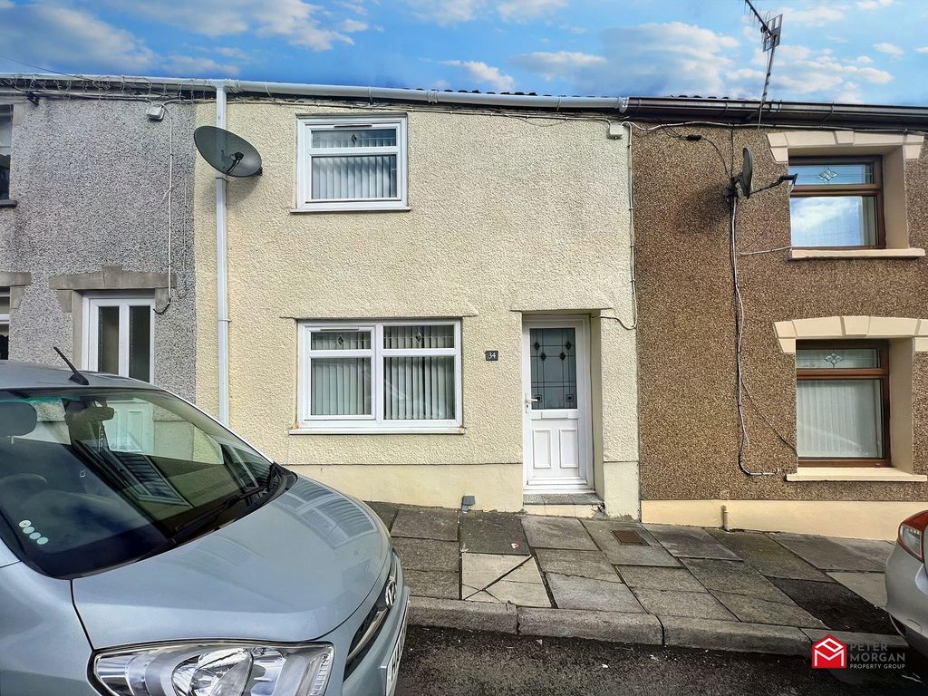 3 bed terraced house for sale in John Street, Maesteg, Bridgend. CF34