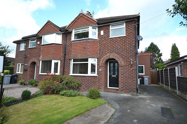 3 bed semidetached house to rent in Cambridge Avenue, Wilmslow SK9
