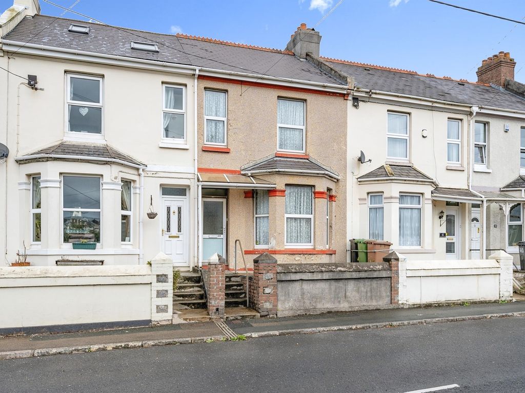 3 bed terraced house for sale in Pomphlett Road, Plymstock, Plymouth