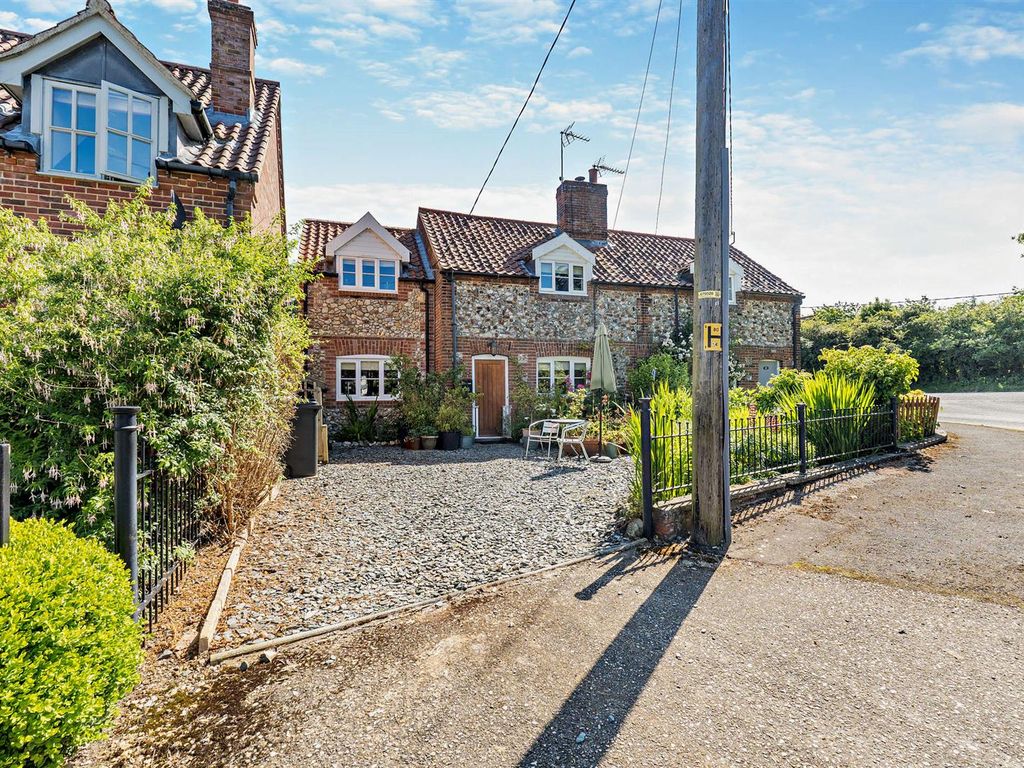 3 bed semi-detached house for sale in The Green, Weasenham, King's Lynn ...