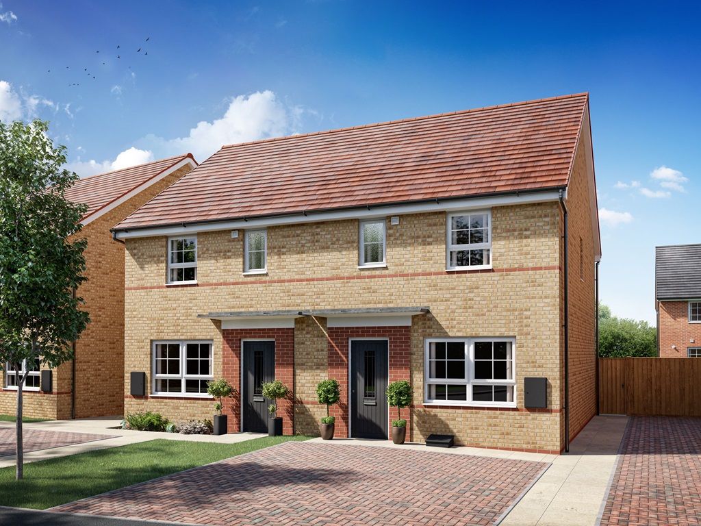 New home, 3 bed semidetached house for sale in "Ellerton" at Havant