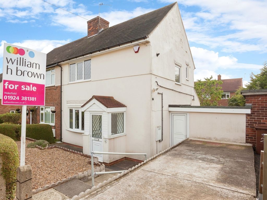 2 bed semidetached house for sale in Fewston Avenue, Wakefield WF1, £150,000 Zoopla
