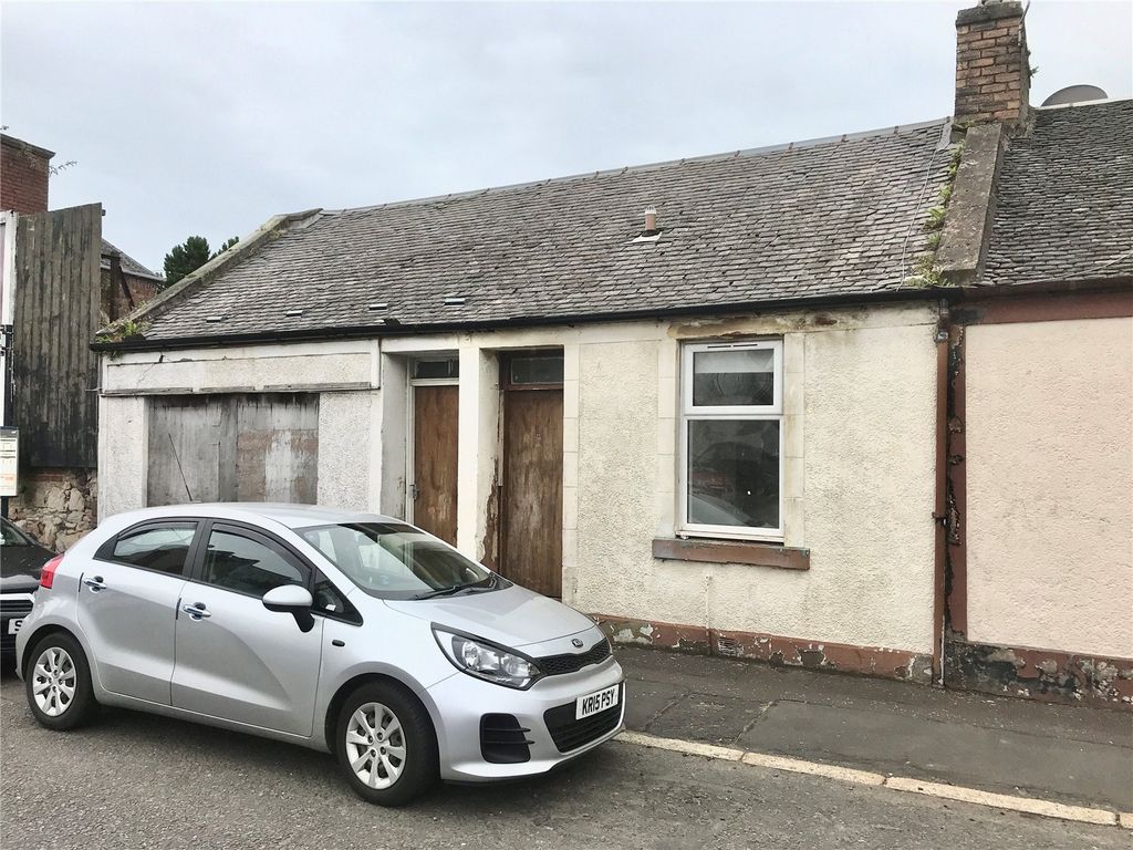 1 bed terraced house for sale in New Road, Ayr, South Ayrshire KA8, £