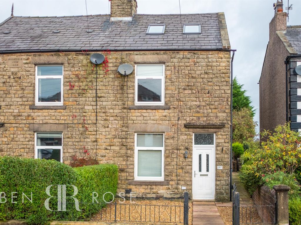 3 bed semidetached house for sale in Blackburn Road, Higher Wheelton