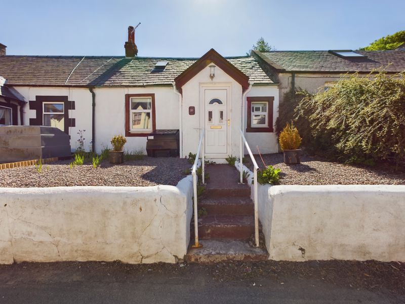 3 bed terraced house for sale in Main Street, Leadhills, Biggar ML12, £