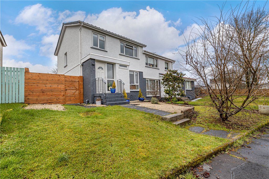 3 bed semidetached house for sale in Carnock Gardens, Milngavie