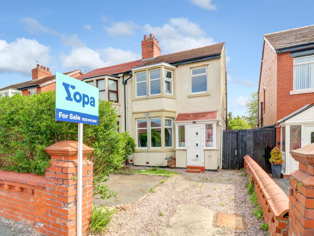 3 bed semidetached house for sale in Collins Avenue, Blackpool FY2