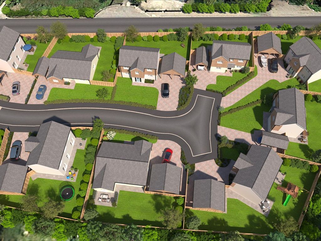 New home, 3 bed detached bungalow for sale in Treffry Gardens, Bugle