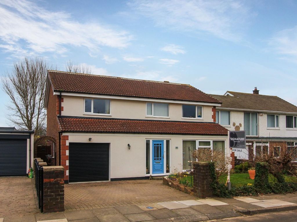 4 bed detached house for sale in The Demesne, Ashington NE63, £395,000