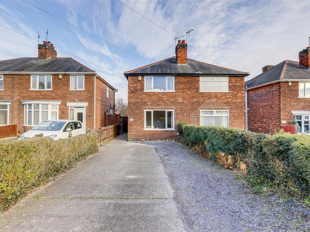 2 bed semidetached house for sale in Nottingham Road, Hucknall