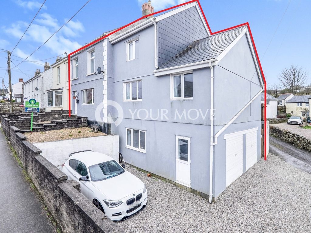 4 bed semidetached house for sale in Stannary Road, Stenalees, St