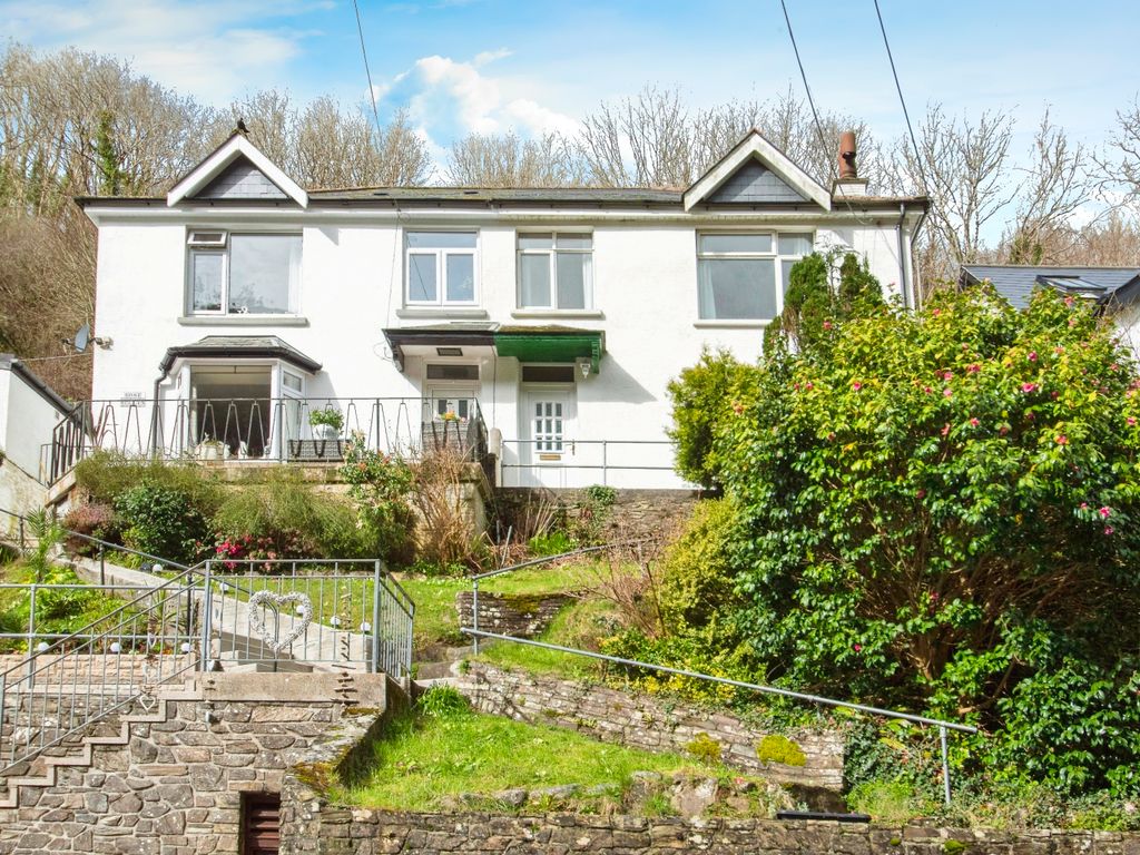 3 bed semidetached house for sale in The Coombes, Polperro, Looe