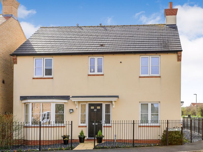 4 bed detached house for sale in Rowell Way, Sawtry, Cambridgeshire