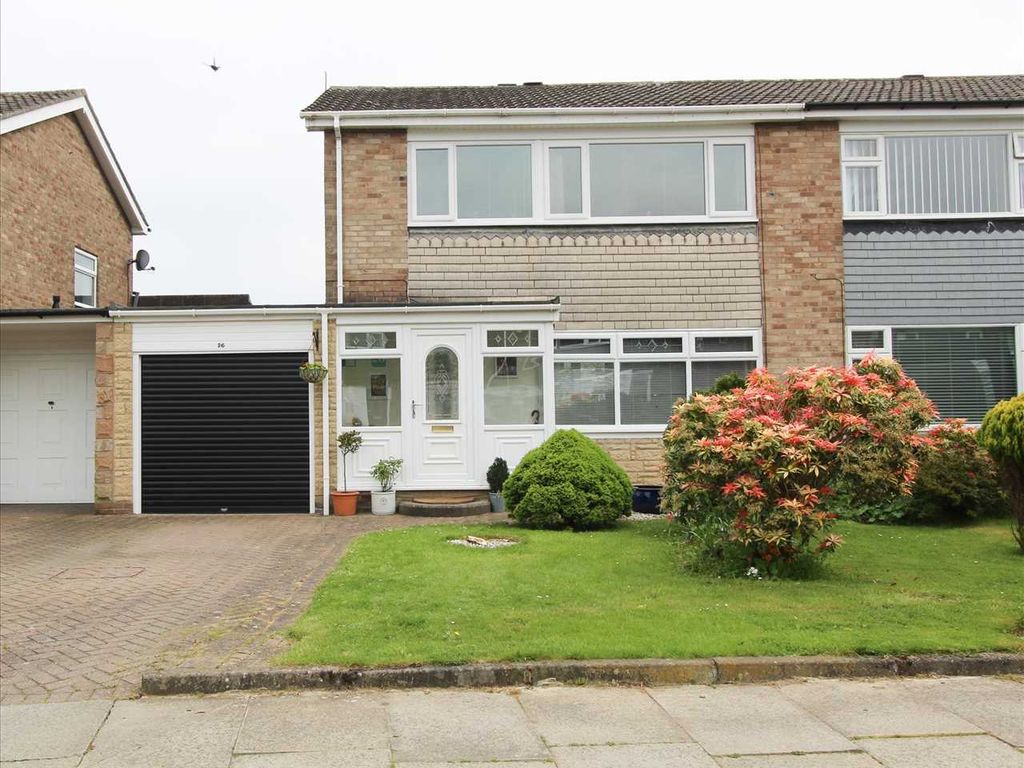 3 bed semidetached house for sale in Mirlaw Road, Cramlington NE23 Zoopla