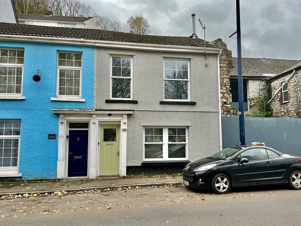 2 bed terraced house for sale in Mumbles Road, Mumbles, Swansea SA3, £