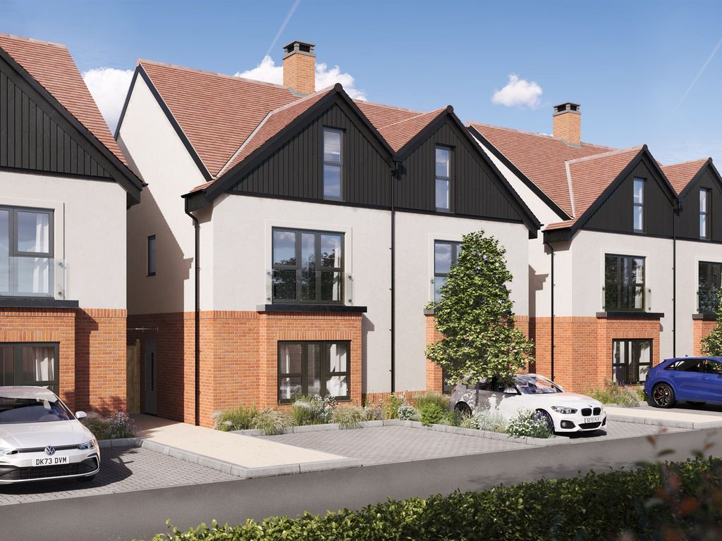 New home, 3 bed semidetached house for sale in Merrywood, Weston Green