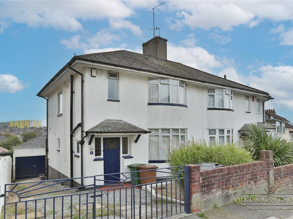 3 bed semidetached house for sale in Furneaux Road, Plymouth, Devon PL2, £280,000 Zoopla