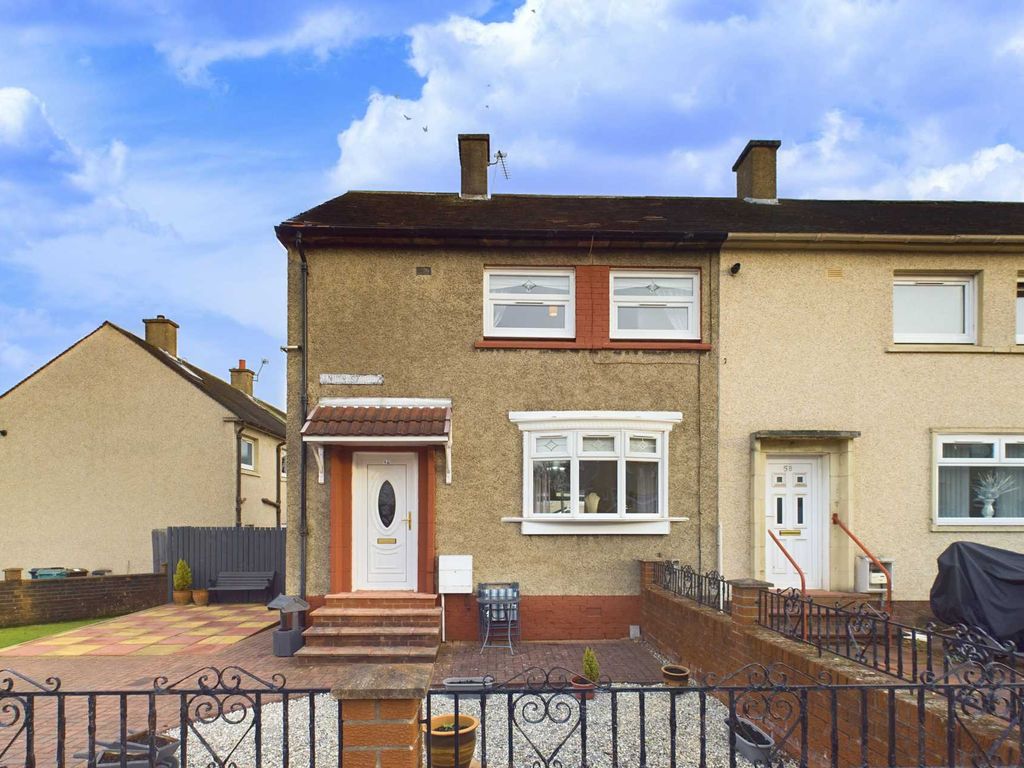 2 bed terraced house for sale in Union Street, Motherwell ML1, £110,000