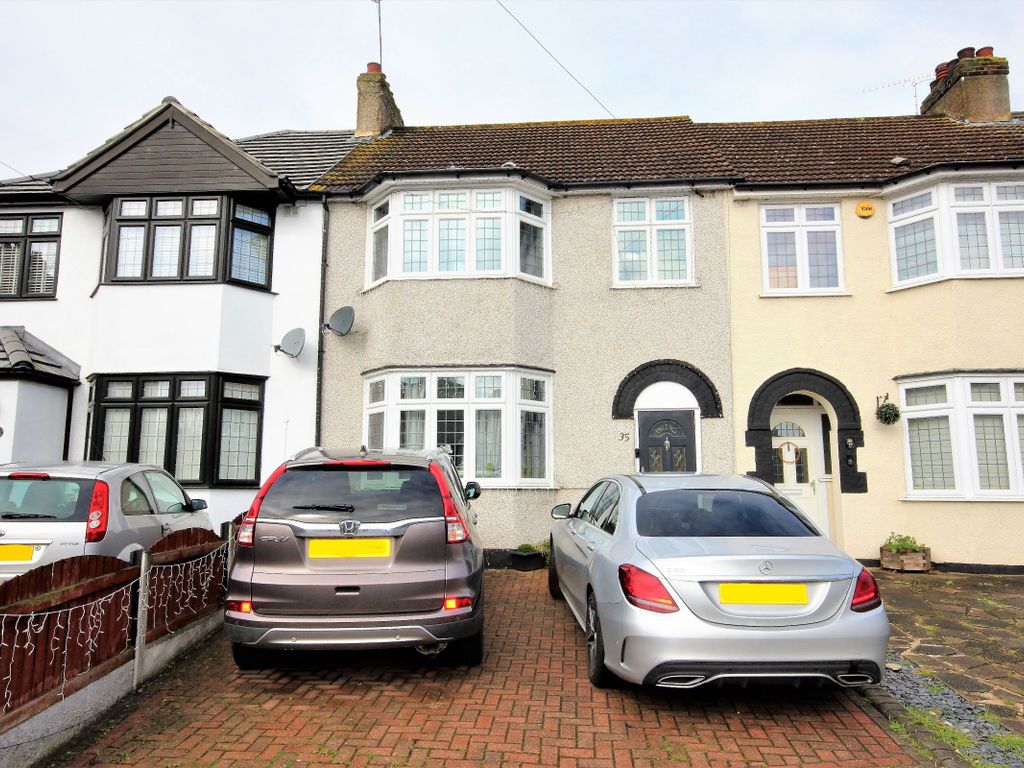 3 bed terraced house for sale in Rom Crescent, Romford RM7 Zoopla