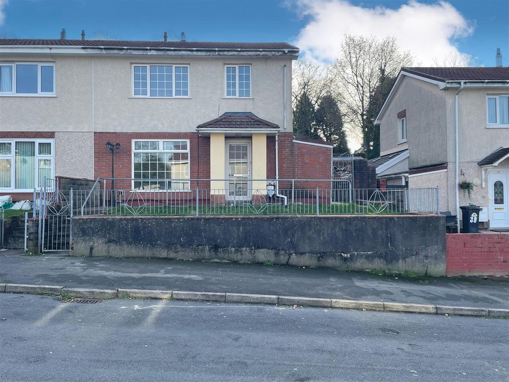 3 bed semidetached house for sale in Pine Grove, Cimla, Neath SA11, £