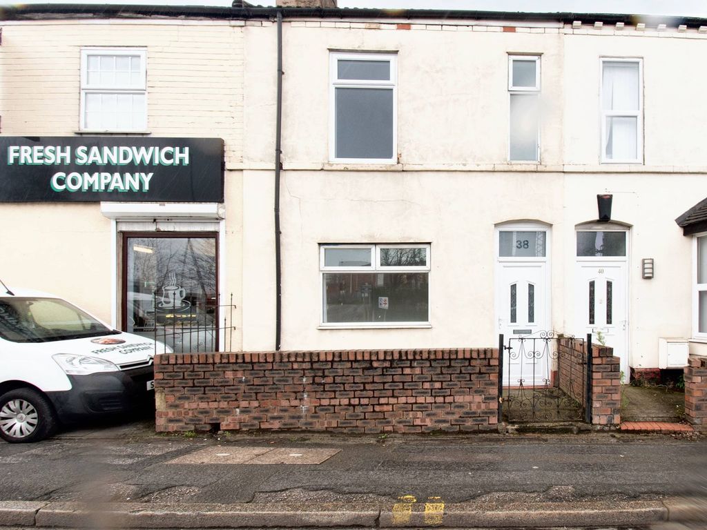 3 bed terraced house for sale in Parker Street, Warrington WA1, £