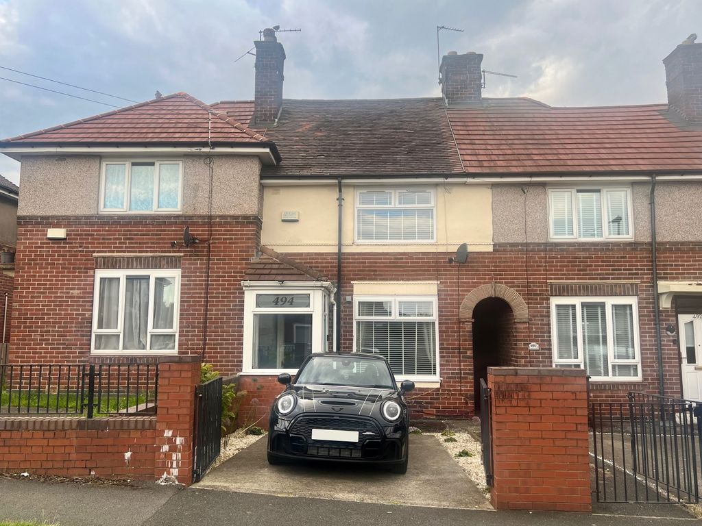 3 bed terraced house for sale in Arbourthorne Road, Sheffield S2, £