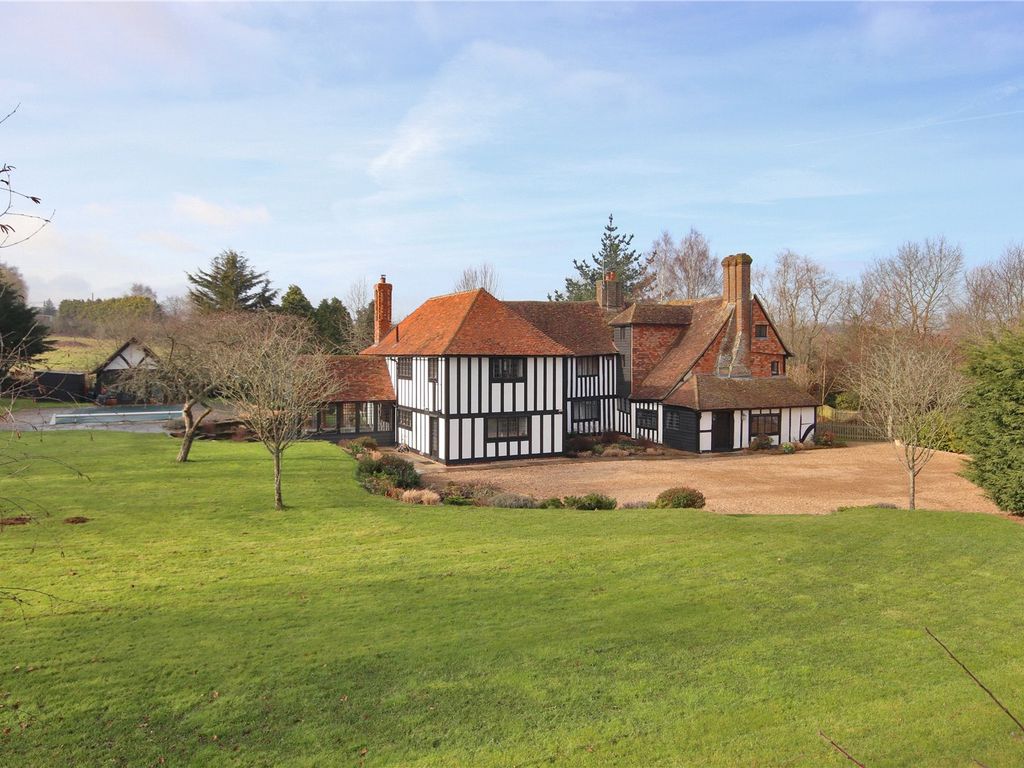 6 bed detached house for sale in Summerhill, Goudhurst, Kent TN17, £