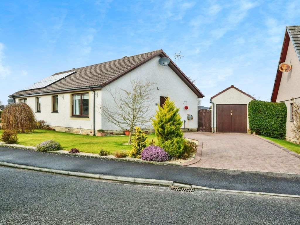 2 bed semidetached bungalow for sale in Campbell Crescent, Cupar KY15