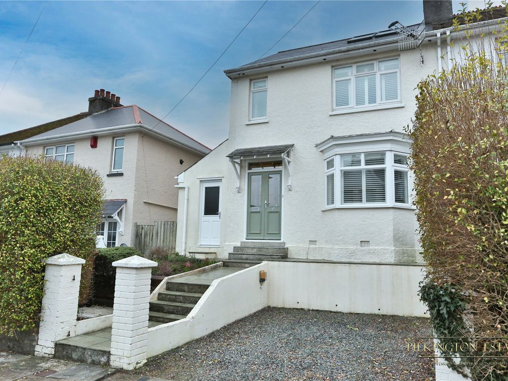 3 bed semidetached house for sale in Briar Road, Plymouth, Devon PL3