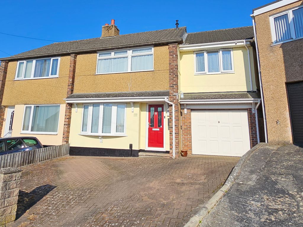 4 bed semidetached house for sale in Dolphin Square, Plymstock