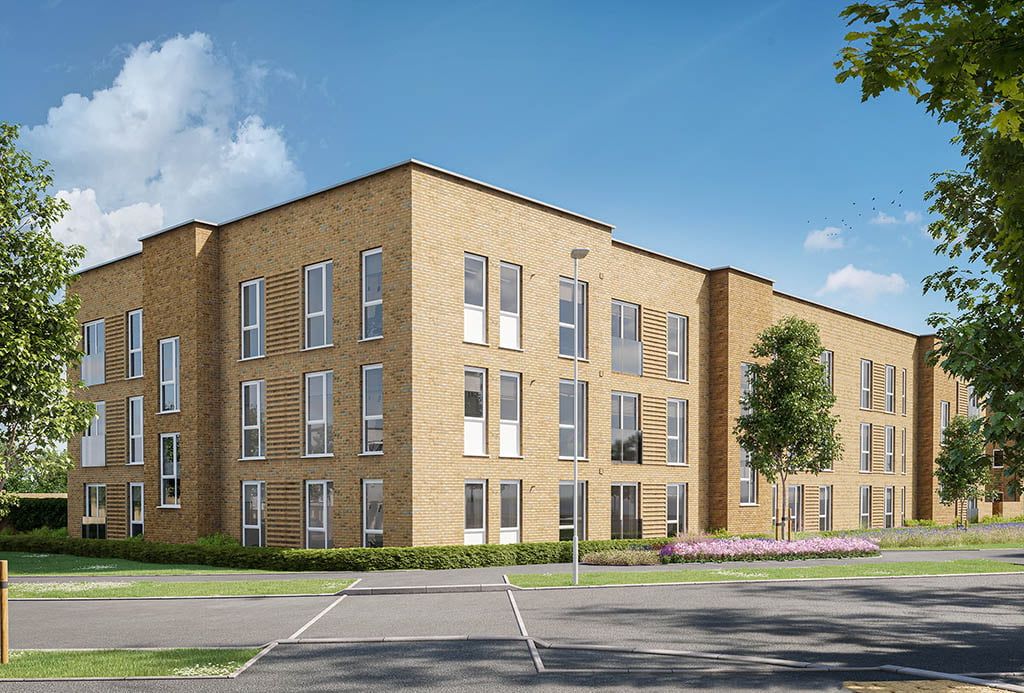 New home, 1 bed flat for sale in "1 Bed Apartment Plot 182" at