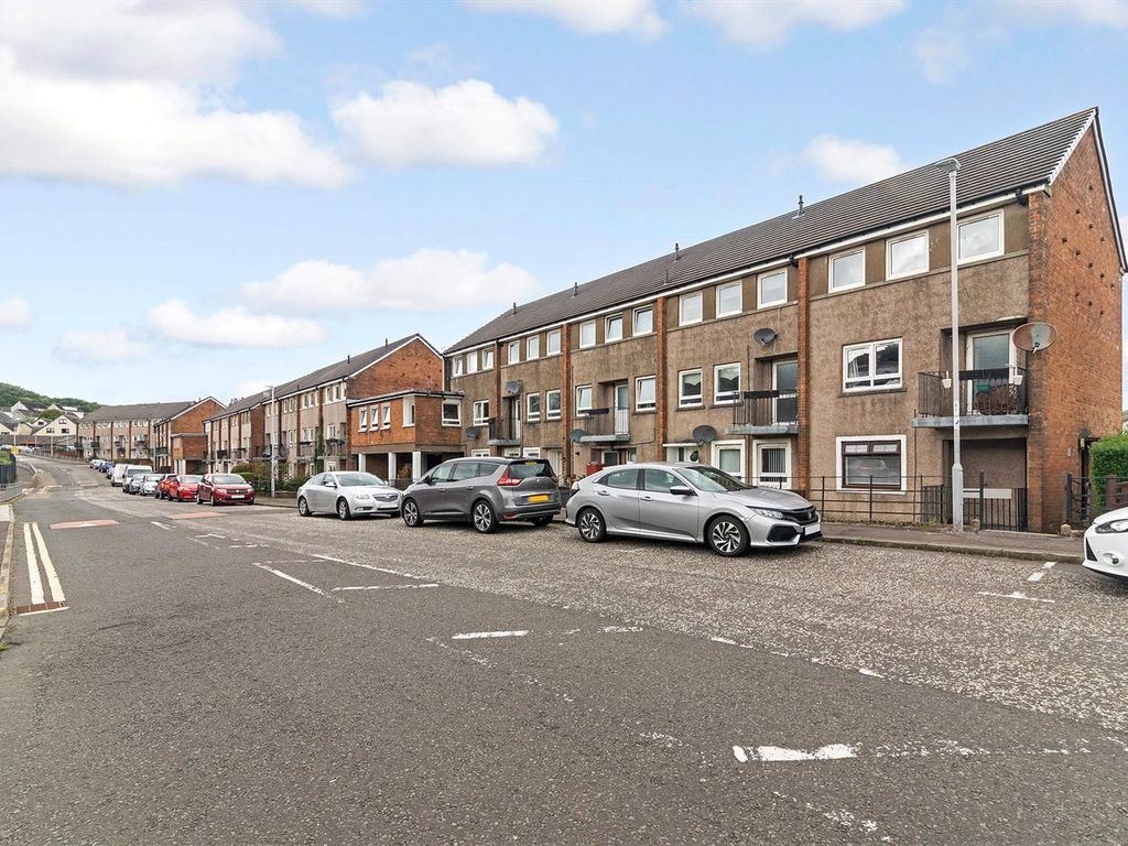 1 bed flat for sale in Blairmore Road, Greenock, Inverclyde PA15, £