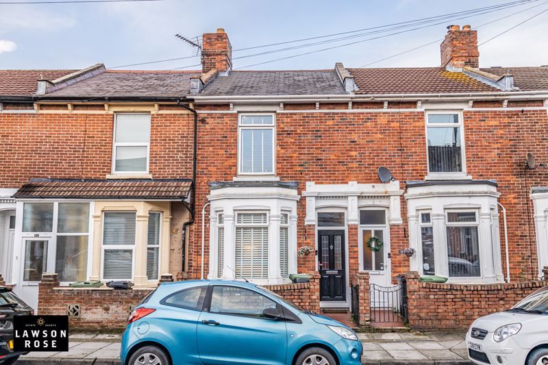 3 bed terraced house for sale in Grayshott Road, Southsea PO4, £300,000