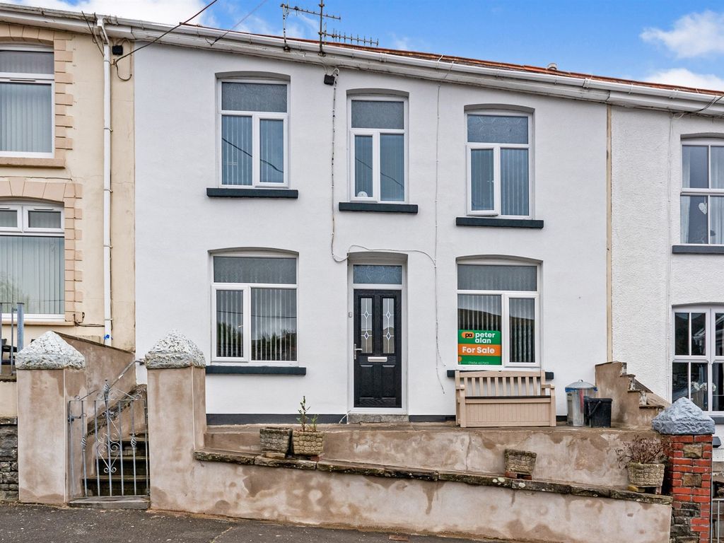 3 bed terraced house for sale in Llanharan Terrace, Nantymoel, Bridgend