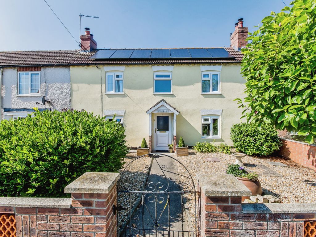 2 bed terraced house for sale in Station Row, New Bolingbroke, Boston