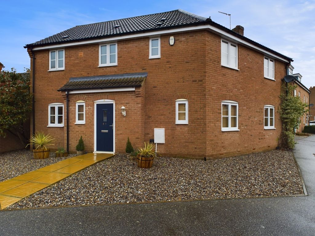 4 bed detached house for sale in Stone Close, Watlington, King's Lynn