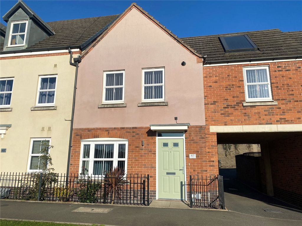 3 bed terraced house for sale in Queen Elizabeth Road, Nuneaton