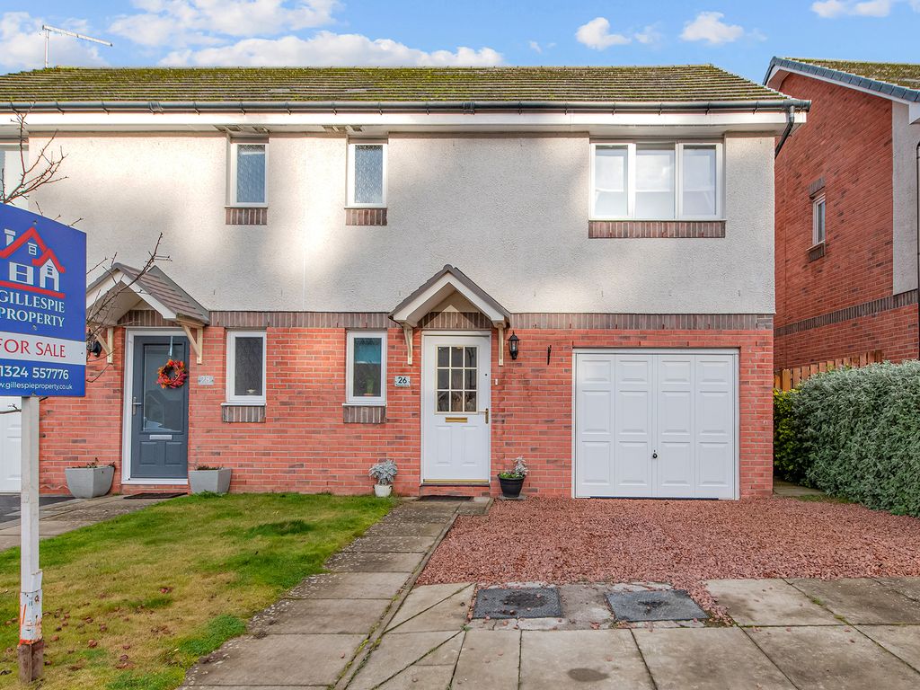 1 bed semidetached house for sale in Thomson Drive, Redding, Falkirk FK2, £208,000 Zoopla