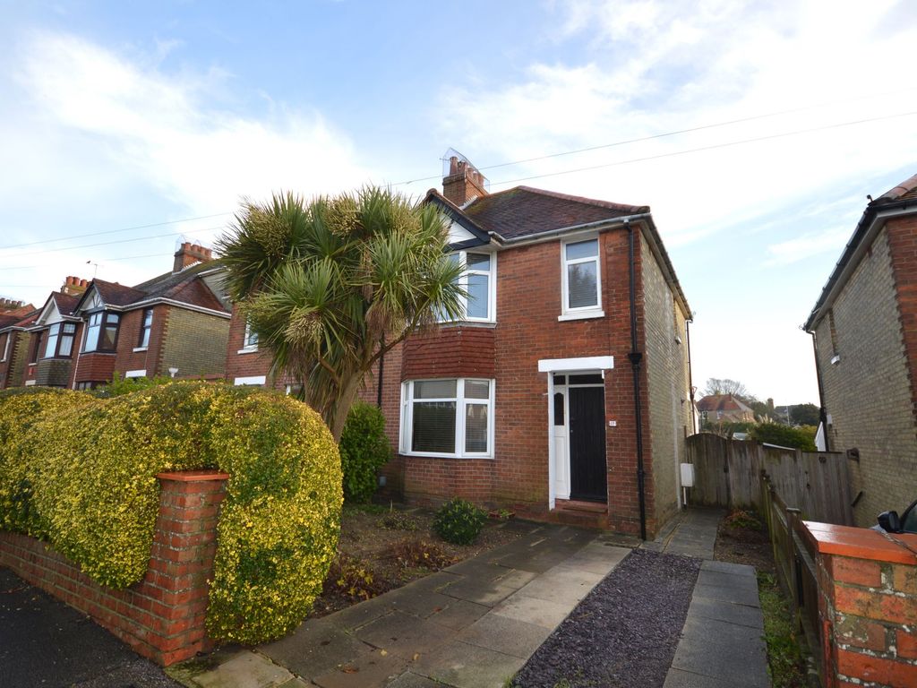 3 bed semidetached house for sale in Dolphins Road, Folkestone CT19, £