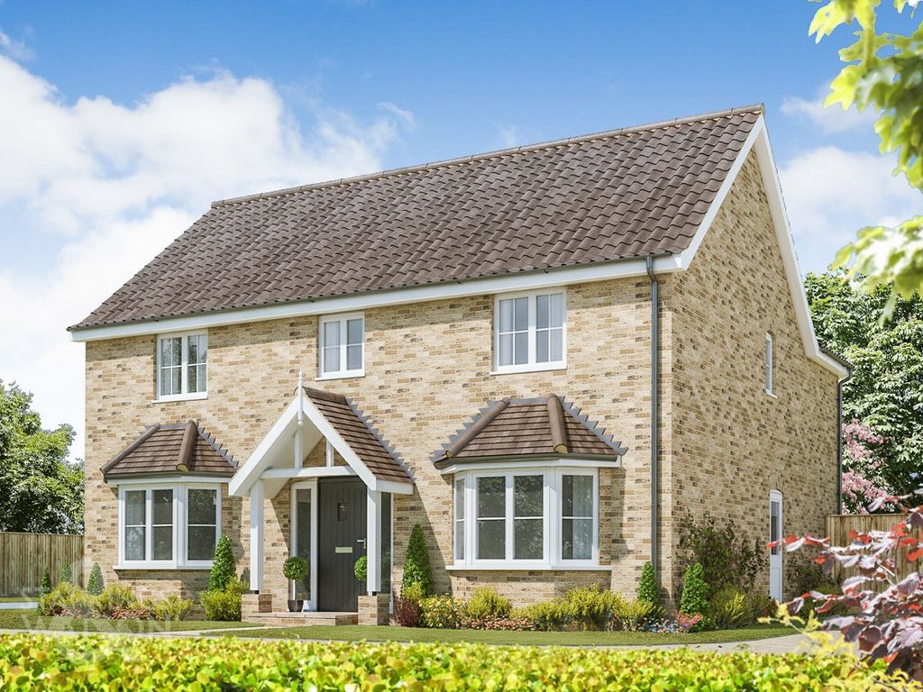 4 bed detached house for sale in Hemnell Place, Swardeston, Norwich