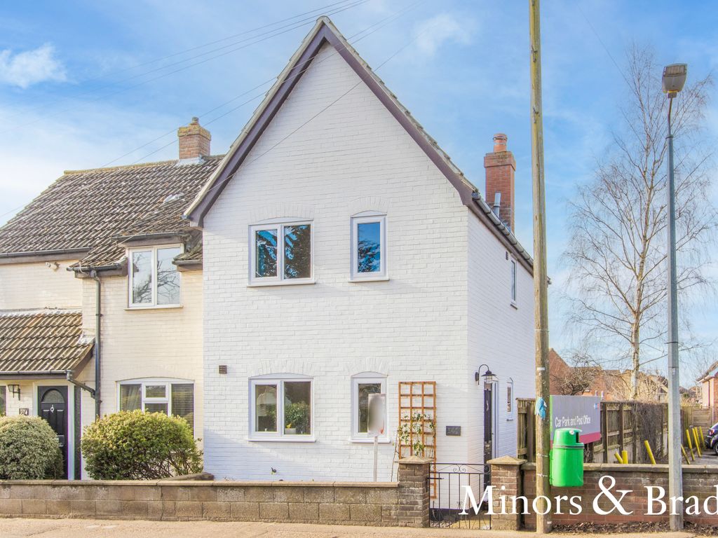 2 bed semidetached house for sale in Holt Road, Horsford, Norwich NR10