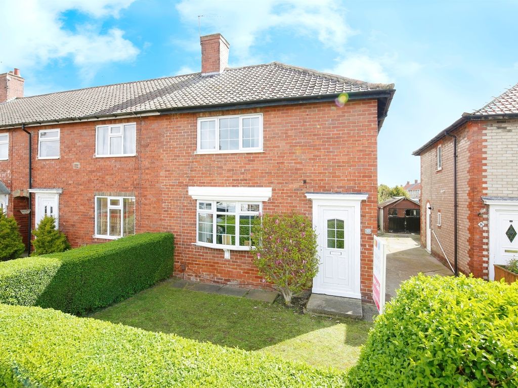 2 bed end terrace house for sale in Grampian Road, Billingham TS23, £