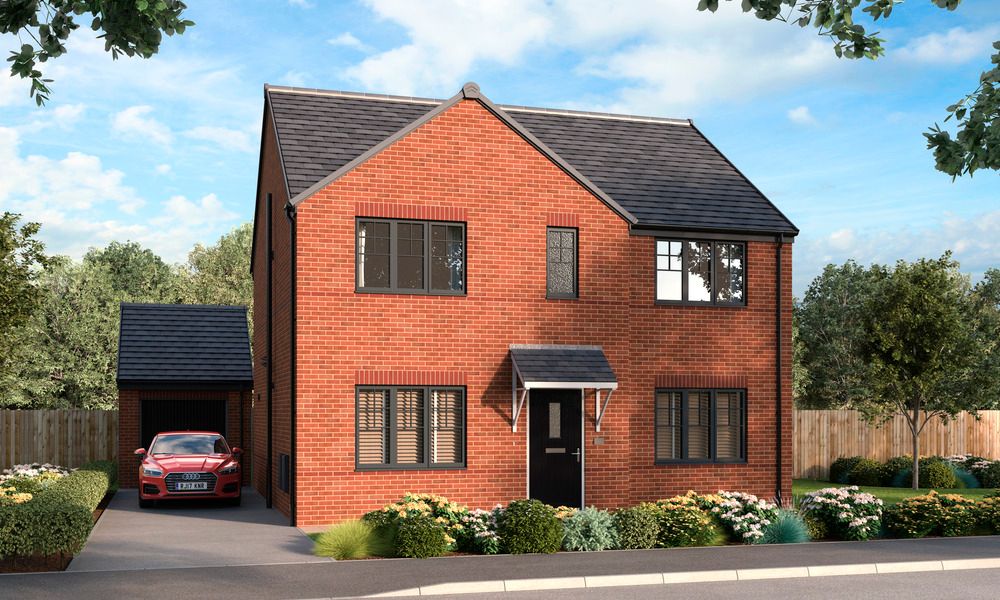 New home, 5 bed detached house for sale in Hawes Way, Waverley, Rotherham S60, £419,995 Zoopla