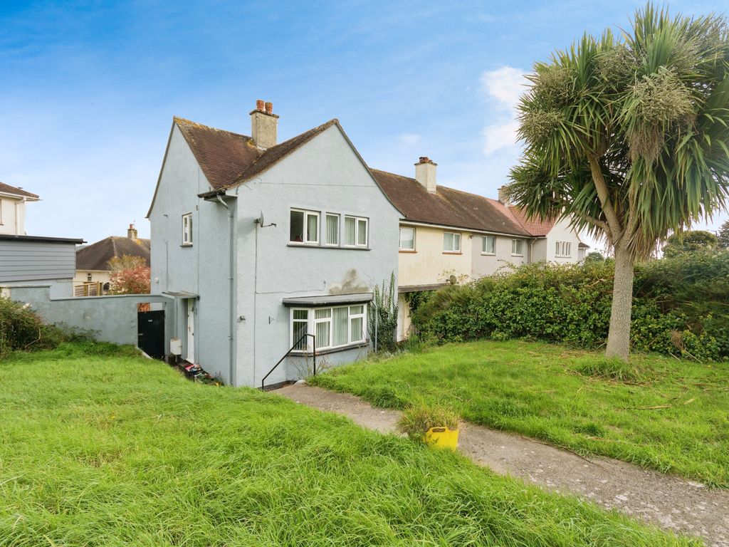 3 bed end terrace house for sale in Marldon Road, Torquay, Devon TQ2, £
