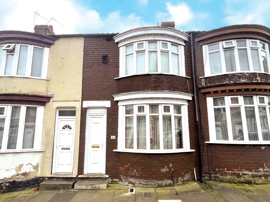 3 bed terraced house for sale in Norcliffe Street, Middlesbrough TS3, £
