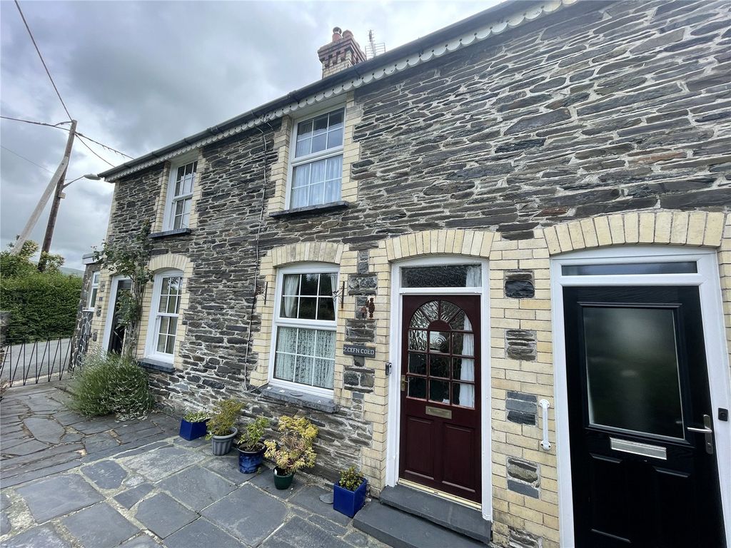 2 bed terraced house for sale in Cefn Coed, Bryncrug, Tywyn, Gwynedd