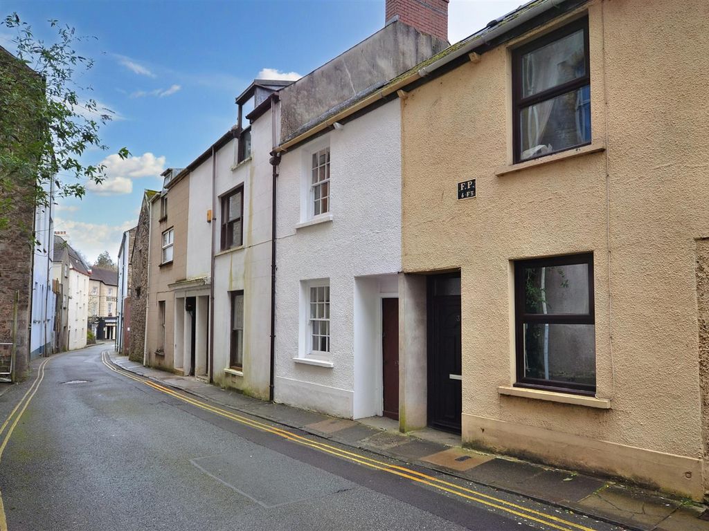 1 bed terraced house for sale in Dark Street, Haverfordwest SA61, £