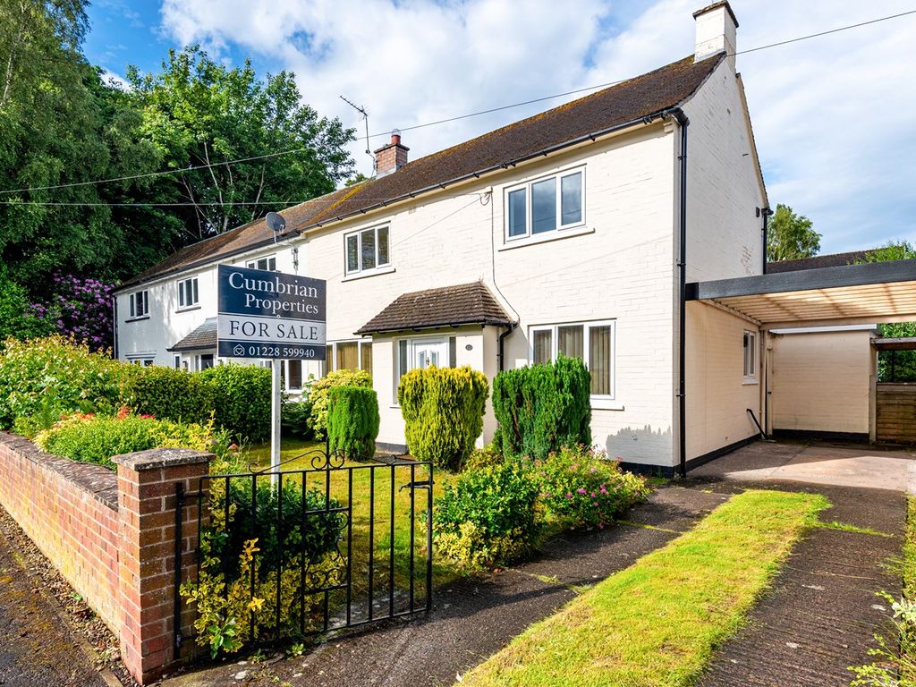 3 bed semidetached house for sale in Faustin Hill, Wetheral, Carlisle