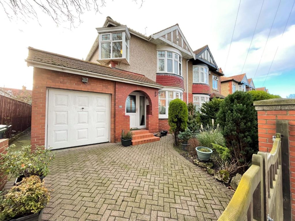 3 bed semidetached house for sale in Clifton Avenue, Hartlepool TS26