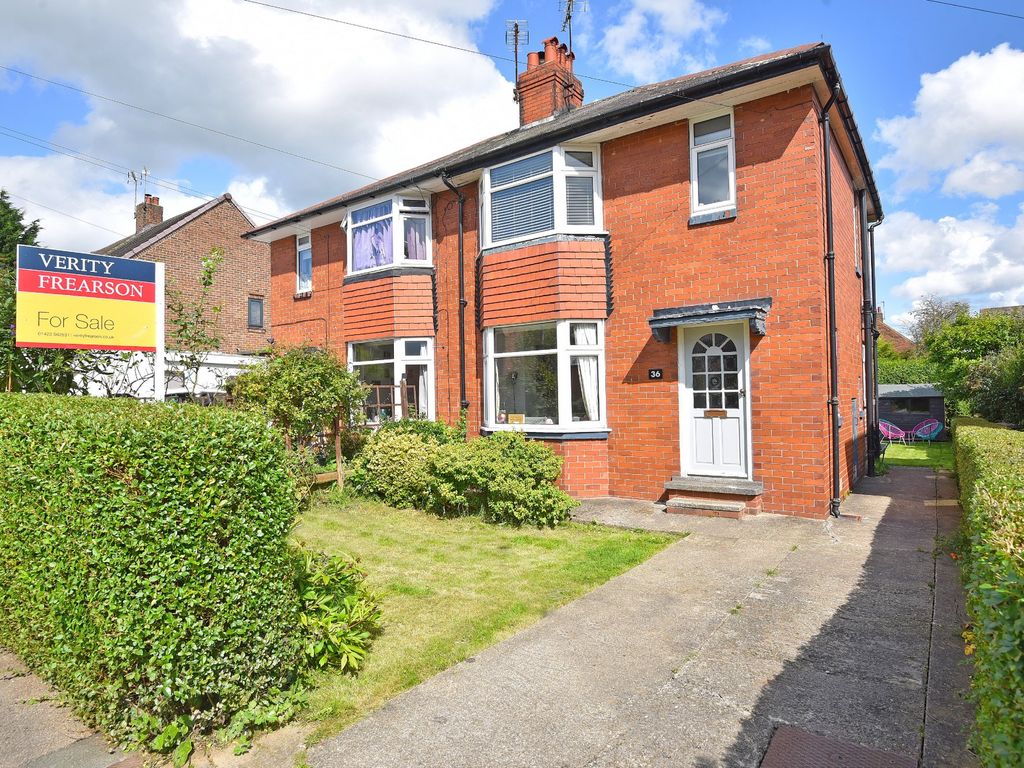 3 bed semidetached house for sale in Wedderburn Drive, Harrogate HG2